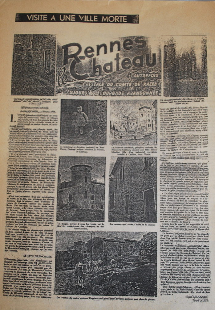 La Gran Mentira de Rennes-le-Château. Revista digital "Diaphoros", Octubre de 2014. 12 12