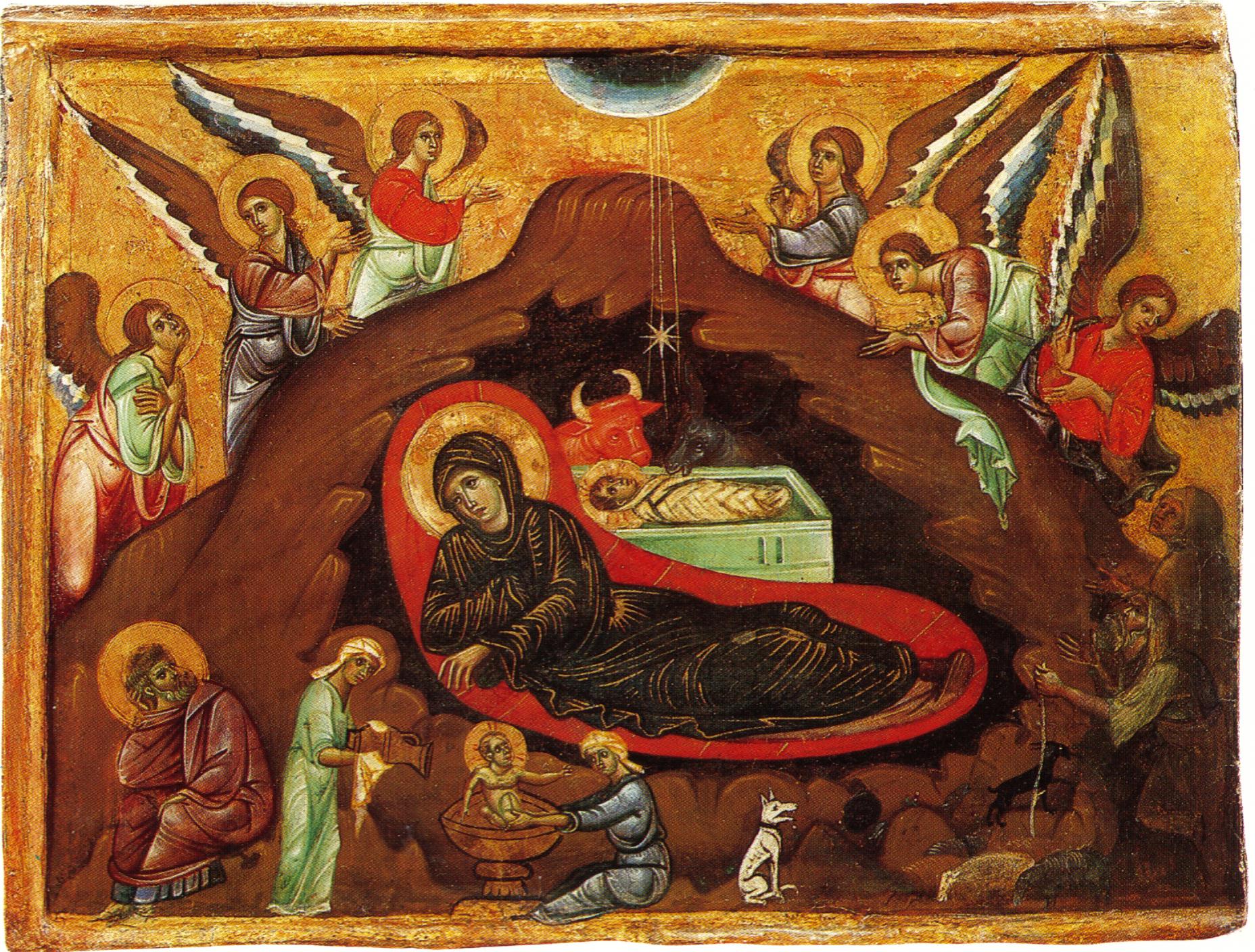 Homo insolitus 31: ¿Jesús? 2 GUIDO DE SIENA Natividad h 1270