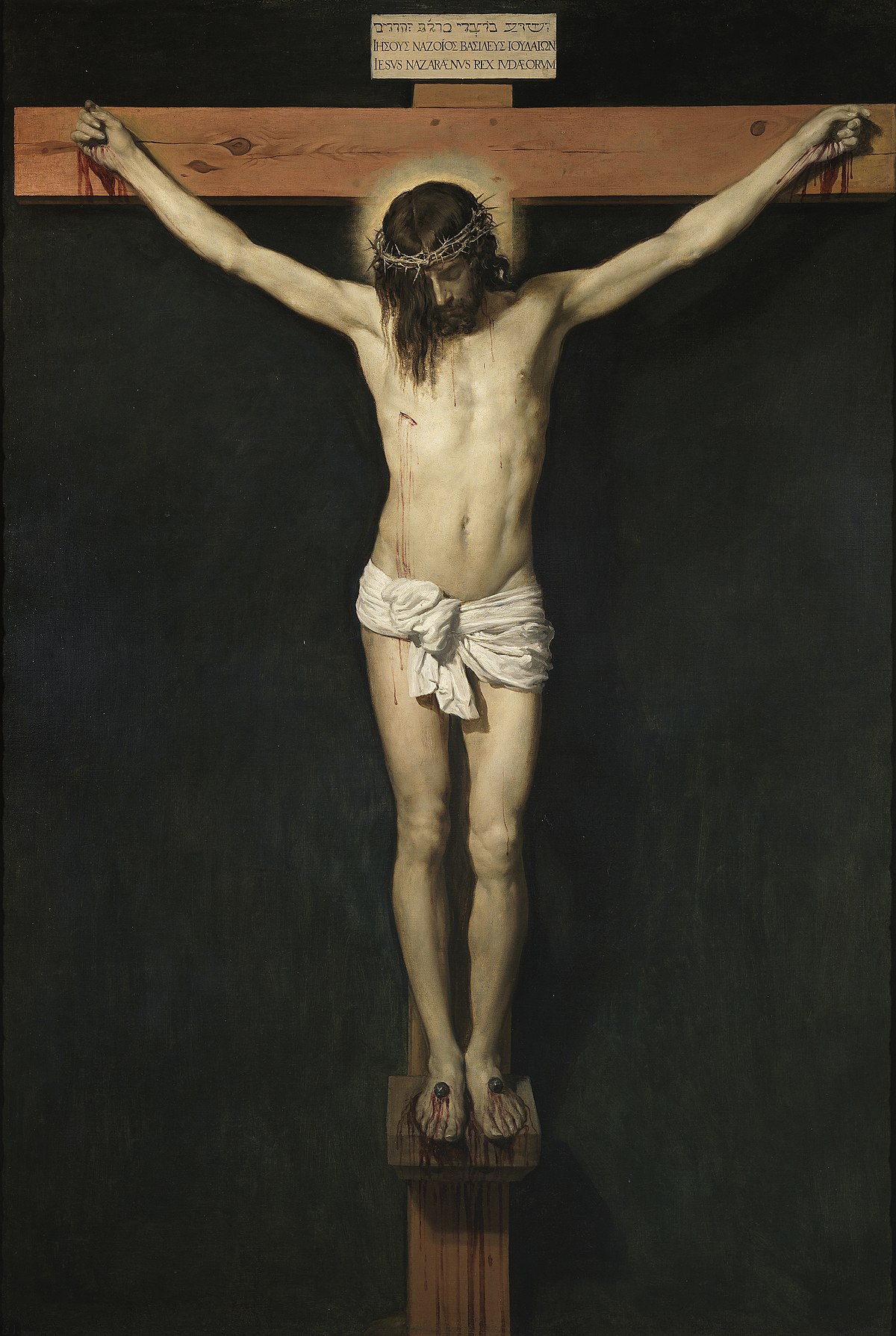 ¿Fue real la Pasión de Jesús? 1 1200px Cristo crucificado