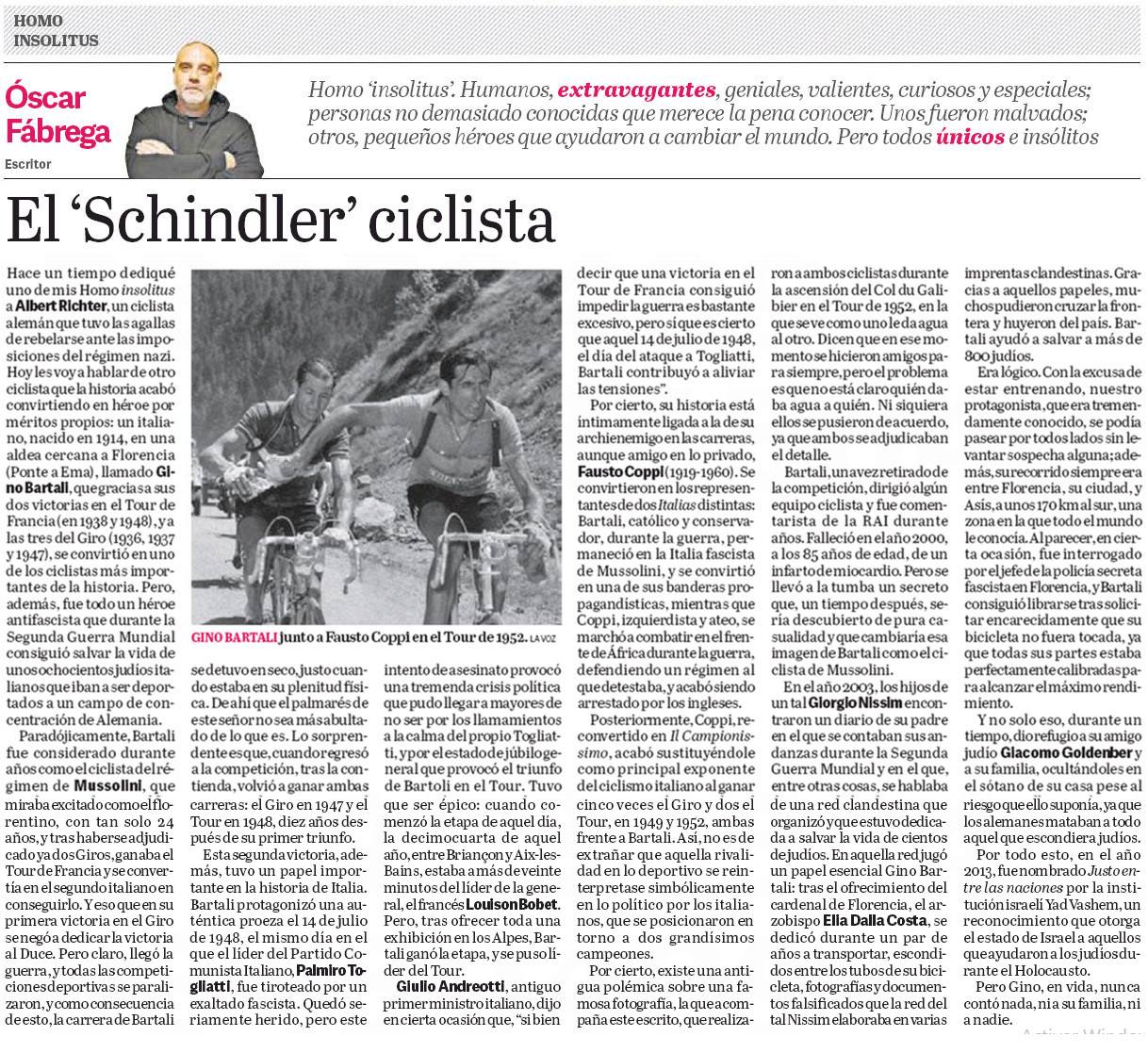 Homo insolitus 41: El Schindler ciclista 3 30264794 10204207367420769 2718213754289389568 o