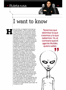 Ruleta rusa 2: I want to know; "Enigmas", nº 270, mayo 2018, pág. 98 1 Enigmas – Mayo 2018 98b