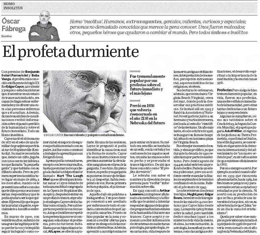 Homo insolitus 53: El profeta durmiente 2 41845921 1981714228541776 3833273571698802688 n