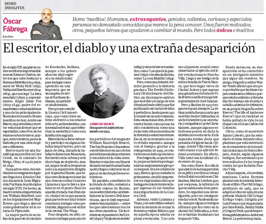 Homo insolitus 57: El escritor, el diablo y una extraña desaparición 2 44948720 388385781701585 746225175833346048 n