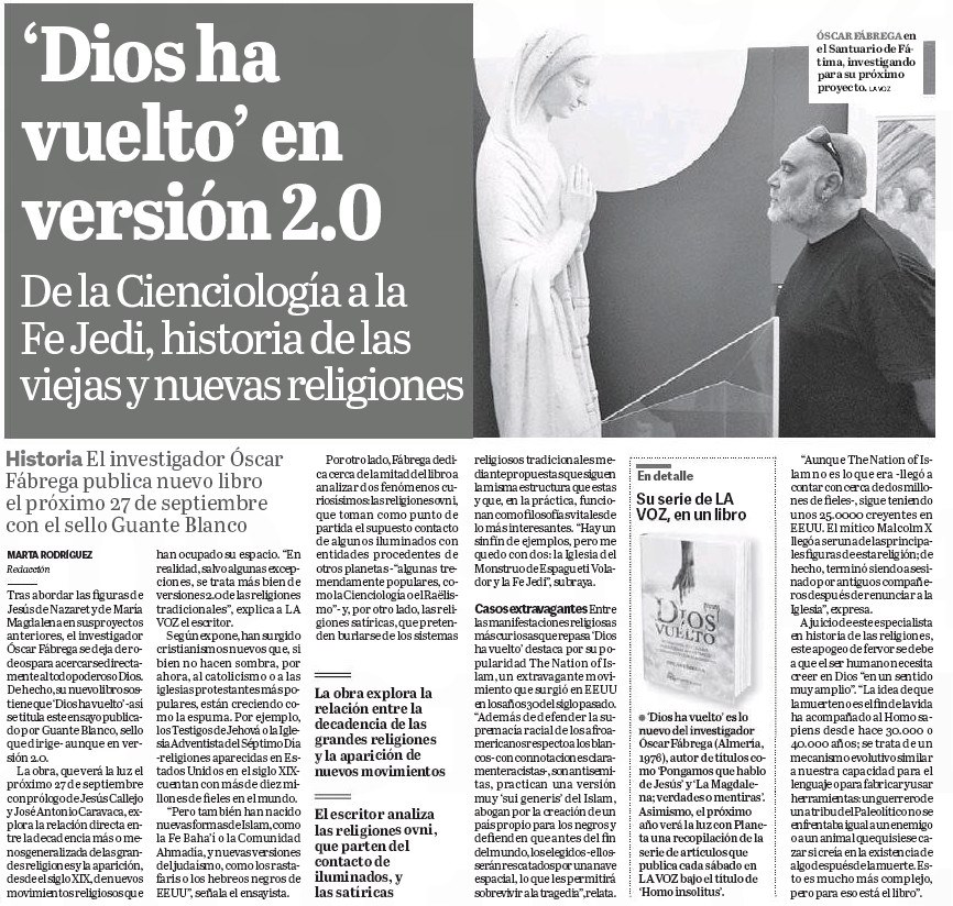 Dios ha vuelto en versión 2.0